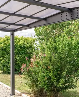 Záhradné domčeky Kovový prístrešok / carport 316 x 502 cm Dekorhome