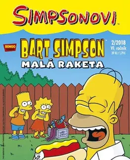 Komiksy Simpsonovi - Bart Simpson 2/2018 - Malá raketa - Matt Groening