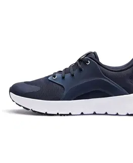 nordic walking Pánska obuv SW500.1 na športovú chôdzu štandardné chodidlo modrá