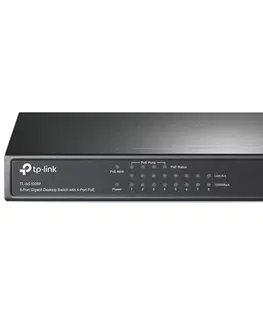 Switche TP-Link TL-SG1008P 8x Gigabit Desktop Switch, black TL-SG1008P