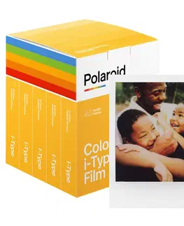Digitálne fotoaparáty Polaroid farebný film pre Polaroid i-Type 5-balenie 6010