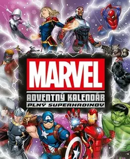 Dobrodružstvo, napätie, western Marvel: Adventný kalendár plný superhrdinov - Kolektív autorov,Mária Koscelníková