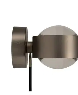 Nástenné svietidlá Top Light Nástenné LED svietidlo Puk Wall+, chróm