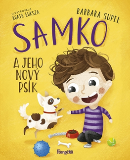 Rozprávky Samko 1: Samko a jeho nový psík - Barbara Supeł,Silvia Kaščáková