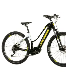 Elektrobicykle Dámské krosové elektrokolo Crussis e-Cross Low 7.9-XS - model 2024 17" (160-175 cm)