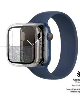 Príslušenstvo k wearables Ochranné temperované sklo PanzerGlass pre Apple Watch 7 45 mm, black