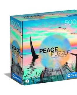 500 dielikov Relaxačné puzzle Peaceful Wind 500 Clementoni