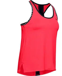 Dámske tielka Dámske tielko Under Armour Knockout Tank Lipstick - S