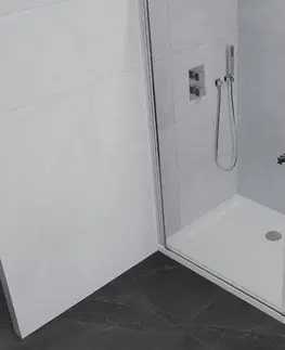 Vane MEXEN/S - Pretória sprchovací kút 90x120 cm, transparent, chróm + sprchová vanička vrátane sifónu 852-090-120-01-00-4010
