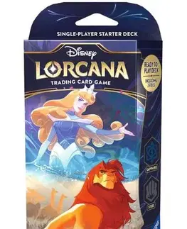 Rodinné hry Ravensburger Kartová hra Disney Lorcana: The First Chapter - Starter Deck Sapphire & Steel