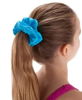 vodné športy Dievčenská plavecká gumička do vlasov modrá