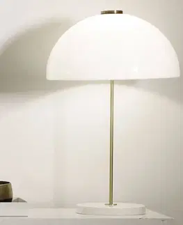 Stolové lampy Innolux Innolux Kupoli stolná lampa biely podstavec
