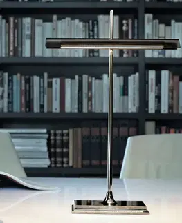 Stolové lampy FLOS FLOS Goldman – stolná lampa s USB, dymová sivá