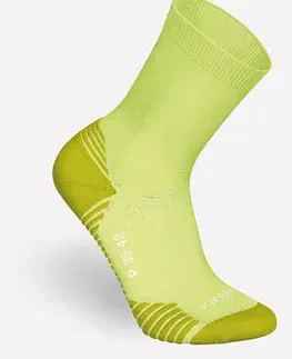 ponožky Hrubé bežecké ponožky RUN500 do polovice lýtka súprava 2 párov