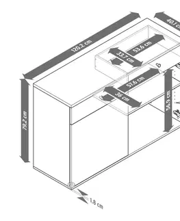 Cabinets & Storage Príborník »Bekeson«