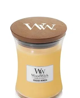 Stredná sviečka WoodWick WoodWick sviečka stredná Seaside Mimosa