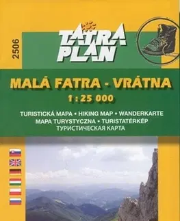 Sprievodcovia, mapy - ostatné Malá Fatra - Vrátna TM 2506 1:25 000 - nové, aktualizované vydanie