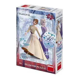 Od 100 dielikov Dino Toys Puzzle Ľadové kráľovstvo 2 200 diamond Dino