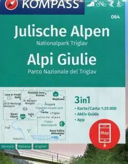 Európa Julische Alpen, Nationalpark Triglav, Alpi Giulie 1:25T