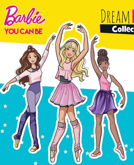 Pre deti a mládež Saga Egmont Barbie - You Can Be - Dream Big Collection (EN)