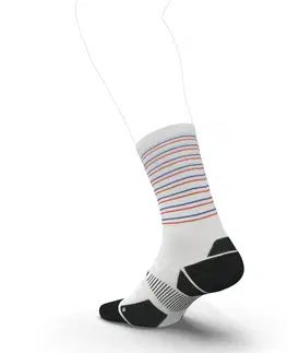 ponožky Hrubé bežecké ponožky Run900 do polovice lýtok vyrobené vo Francúzsku