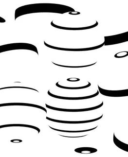 Čiernobiele tapety Tapeta čiernobiele zaujímavé vzory