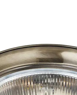 Stropné svietidlá Searchlight Stropné svietidlo American Diner IP44 starožitná
