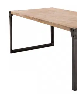 Jedálenské stoly Jedálenský stôl FINEUS Dekorhome 200x90x75 cm