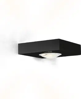 Nástenné svietidlá Wever & Ducré Lighting WEVER & DUCRÉ Leens 2.0 LED nástenné svietidlo čierne