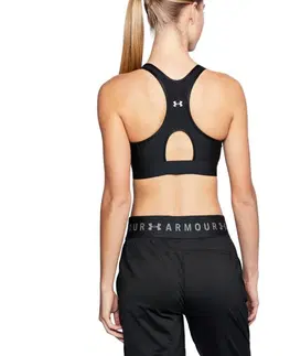 Dámske spodky Podprsenka Under Armour Mid Keyhole Black - XS