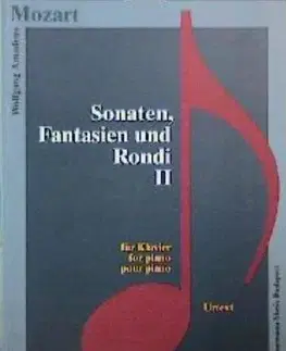 Hudba - noty, spevníky, príručky Mozart, Sonaten, Fantasien und Rondi II - Wolfgang Amadeus Mozart