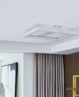SmartHome stropné svietidlá Lucande Stropné svietidlo Lucande Smart LED Tjado, biele, 50 cm