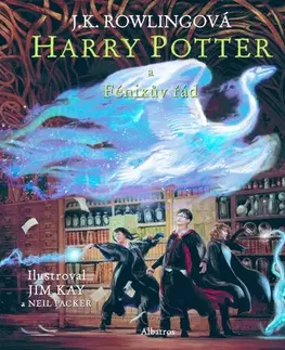 Fantasy, upíri Harry Potter a Fénixův řád - ilustrované vydání - J.K. Rowlingová,Jim Kay,Pavel Medek
