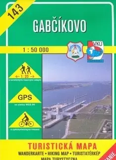 Turistika, skaly Gabčíkovo - TM 143 - 1:50 000