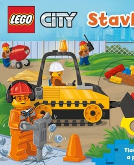 Leporelá, krabičky, puzzle knihy LEGO CITY: Stavba
