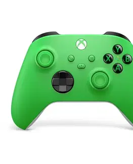 Gamepady Microsoft Xbox Bezdrôtový ovládač, rýchla zelená QAU-00091