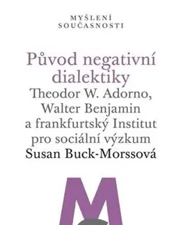Filozofia Původ negativní dialektiky - Susan Buck-Morssová