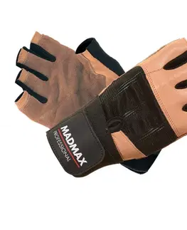 Fitness rukavice Fitness rukavice MadMax Professional 2021 čierna - M