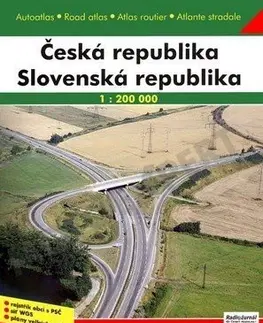 Slovensko a Česká republika Autoatlas ČR+SR 1:200 tis