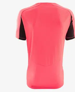 dresy Futbalový dres Viralto Solo Letters s krátkym rukávom ružový