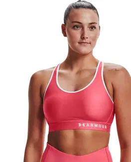 Dámske spodky Podprsenka Under Armour Mid Keyhole Halo Gray - S