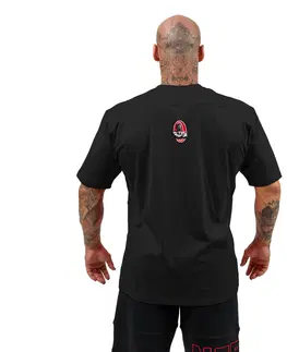 Pánske tričká Tričko s krátkym rukávom Nebbia Legacy 711 Black - L