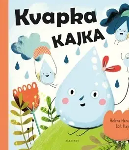 Leporelá, krabičky, puzzle knihy Kvapka Kajka - Helena Haraštová,Edit Hajdu