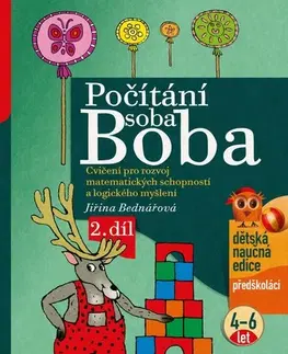 Pre predškolákov Počítání soba Boba - 2. díl, 2. vydání - Jiřina Bednářová,Richard Šmarda