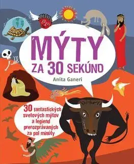História Mýty za 30 sekúnd - Anita Ganeri,Jana Vlašičová