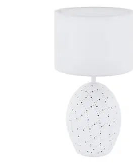 Lampy Eglo Eglo 98382 - Stolná lampa MONTALBANO 1xE27/60W/230V + 1xE27/7W 