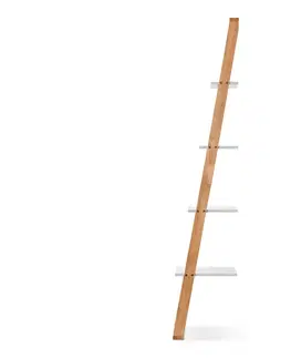Wall Shelves & Ledges Úzka polica s tvarom rebríka