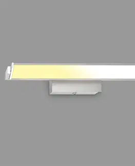 Nástenné svietidlá Briloner Nástenné LED svetlo 3723, otočné CCT stmieva nikel