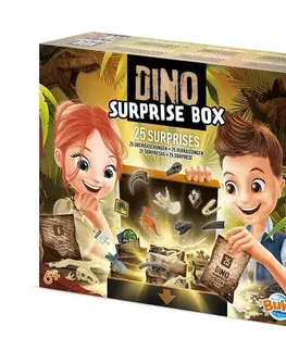 Dinosaury a archeológia Buki Dino box 25 vrecúšok s prekvapením