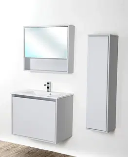 Kúpeľňa Výrobci - Zostava kúpeľňového nábytku CEDERIKA 60, metallic měděný CA.SADA14